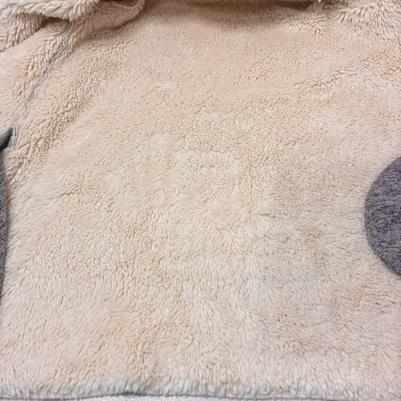 UGG Abriana Cardigan Shawl Open Front Draped Jacket Women’s Small Gray White - Picture 9 of 10